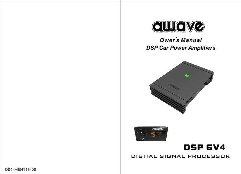awave DSP6V4 owner's manual