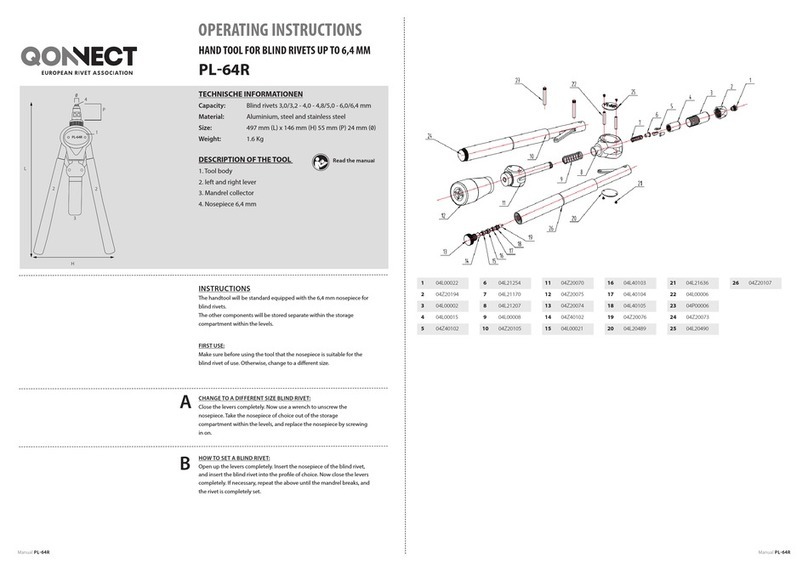 Qonnect PL-64R operating instructions