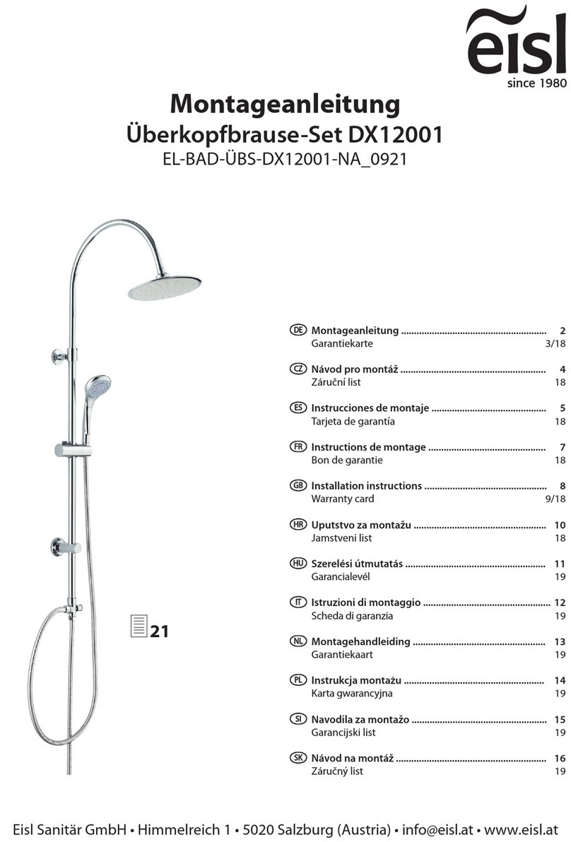 eisl DX12001 installation instructions