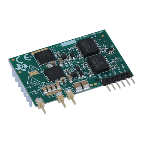 Texas Instruments LMG3410-HB-EVM User manual
