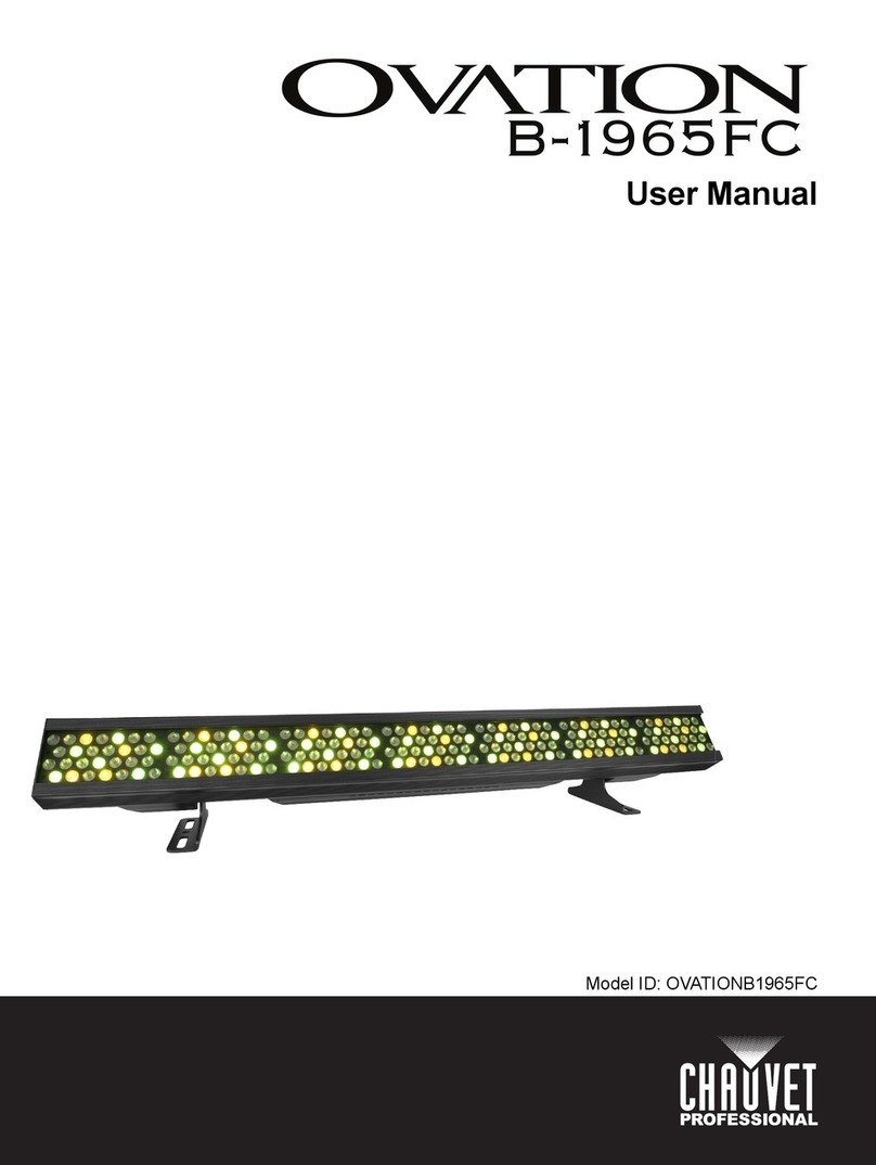Chauvet Professional OVATION B-1965FC user manual
