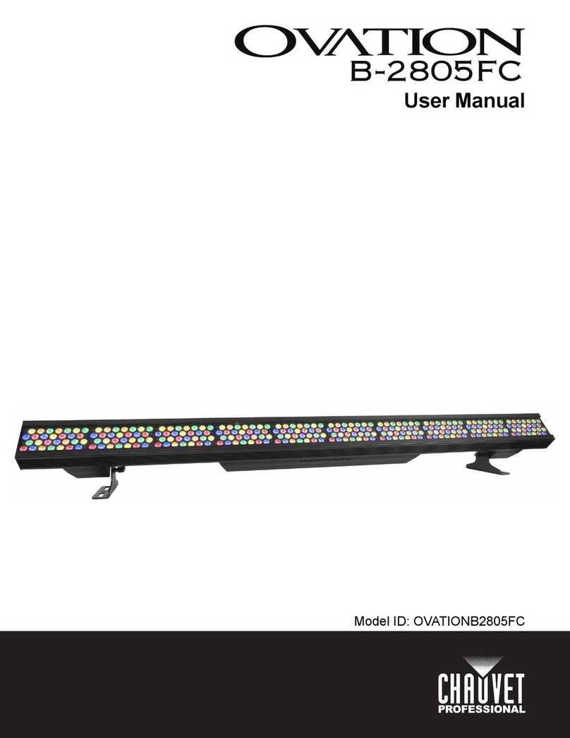Chauvet Professional Ovation B-2805FC user manual