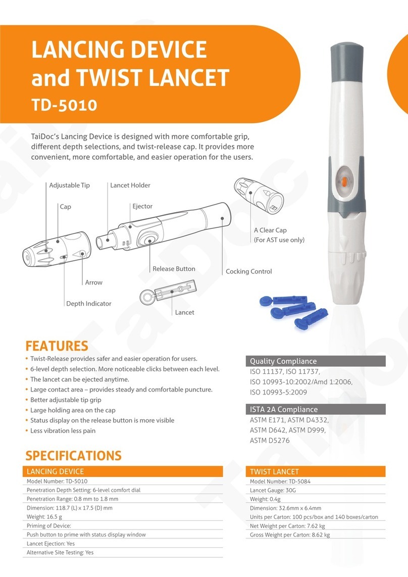 TaiDoc TD-5010 User manual