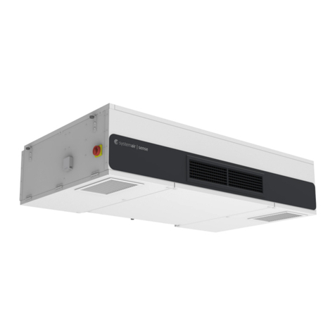System air Sense SNX Installation,operation and maintenance instruction