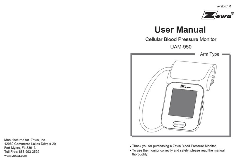 zewa UAM-950 user manual