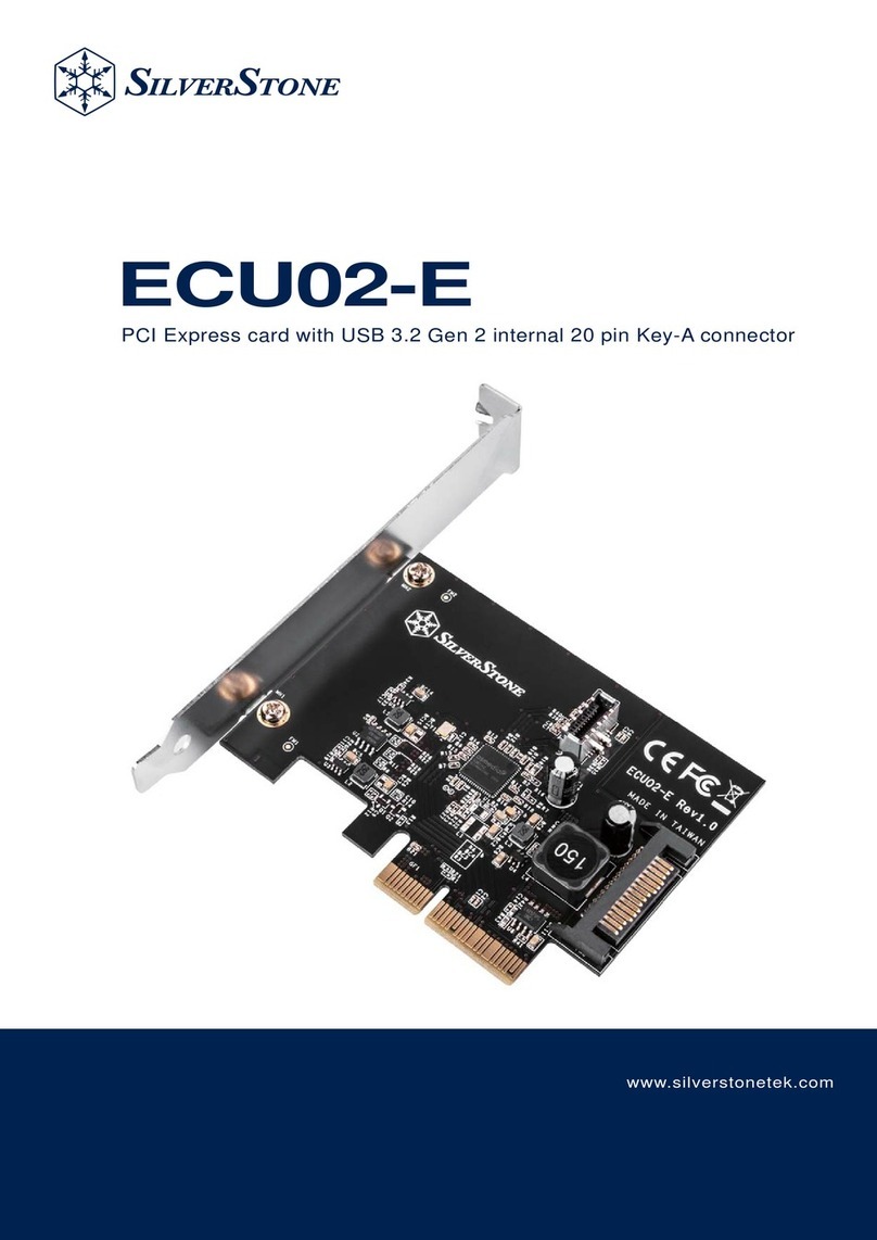 SilverStone ECU02-E manual