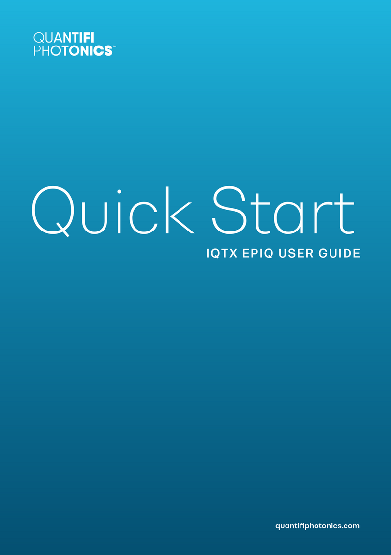 Quantifi Photonics IQTX EPIQ quick start