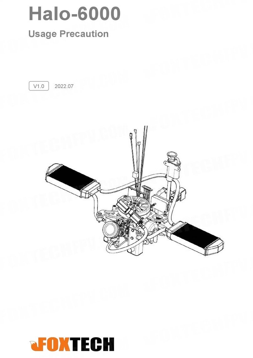 Foxtech Halo-6000 Parts list manual