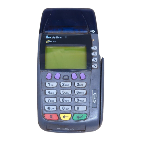 VeriFone Omni 3350 instruction manual