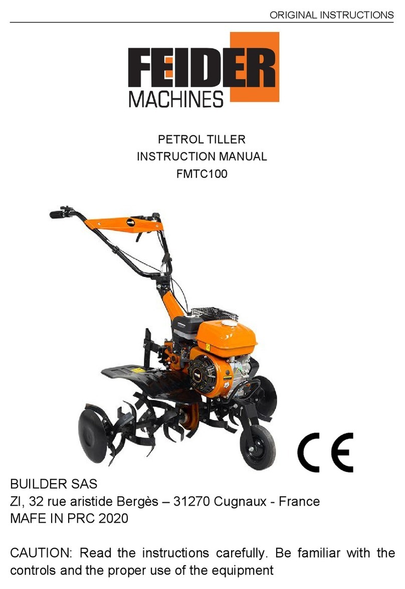Feider Machines FMTC100 instruction manual