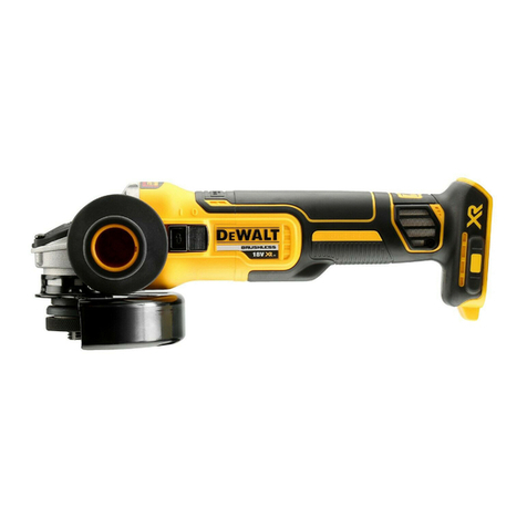 DeWalt DCG405H2T Original instructions