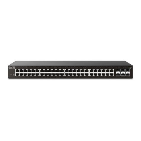Draytek VigorSwitch G2540xs User manual