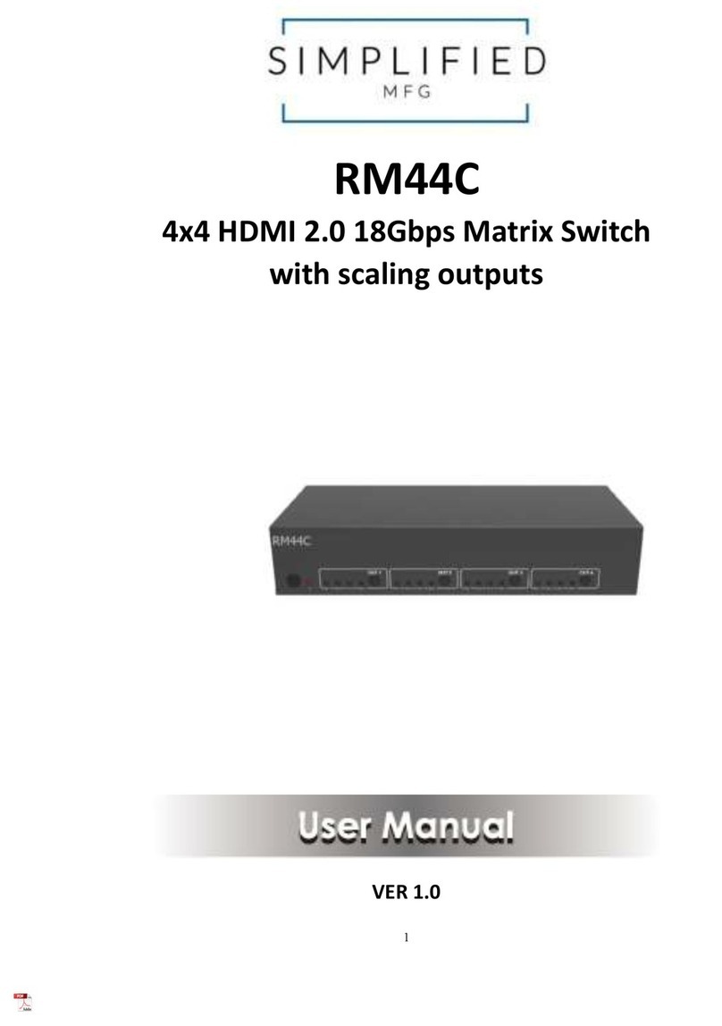 Simplified MFG RM44C user manual
