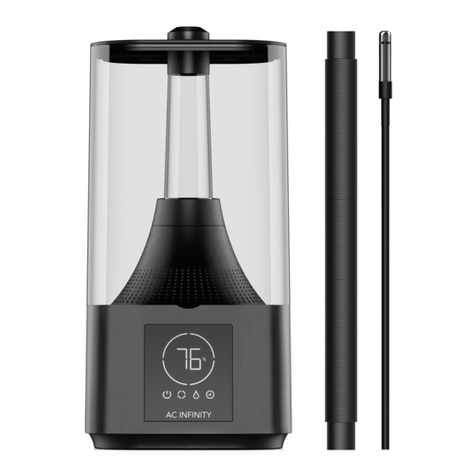 AC Infinity CLOUDFORGE T3 user manual