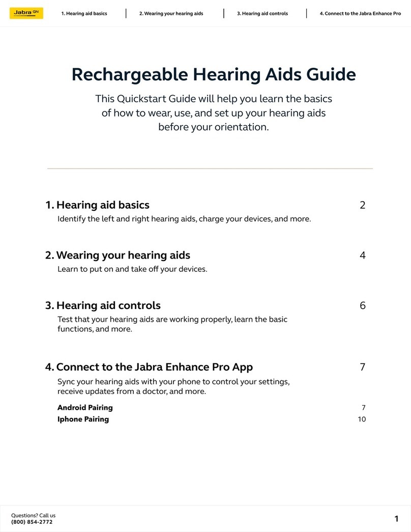 Jabra Enhance Pro User manual Jabra Enhance Pro User manual