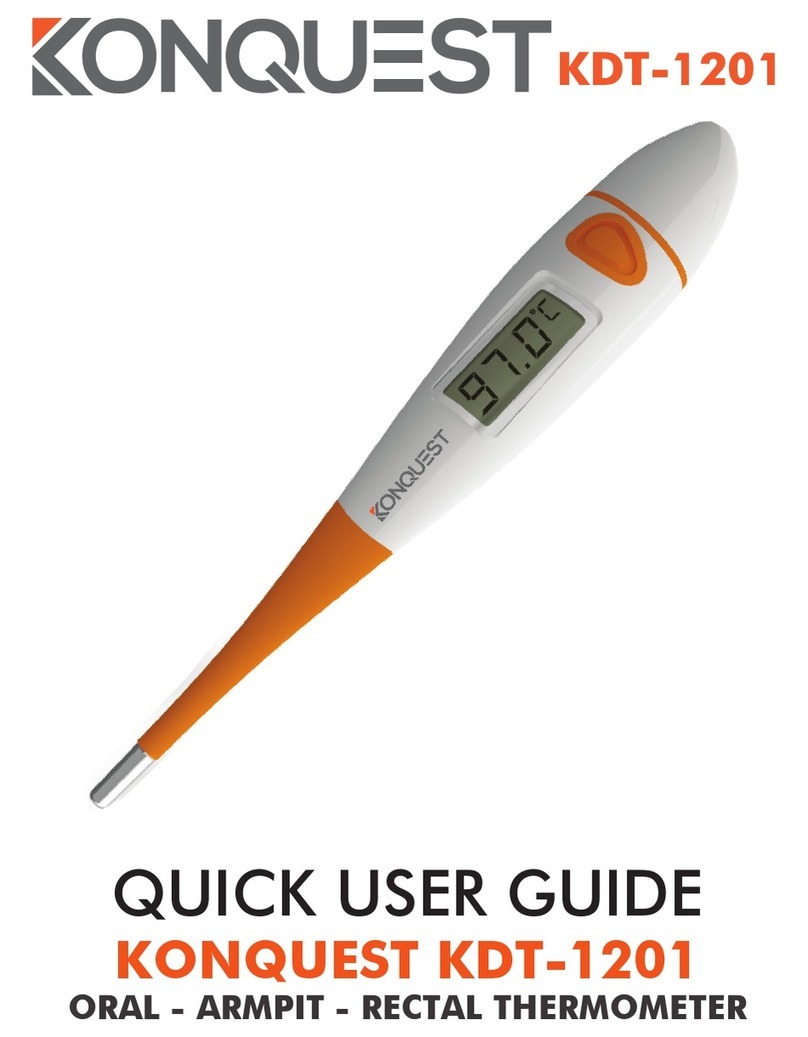 Konquest KDT-1201 Quick user guide