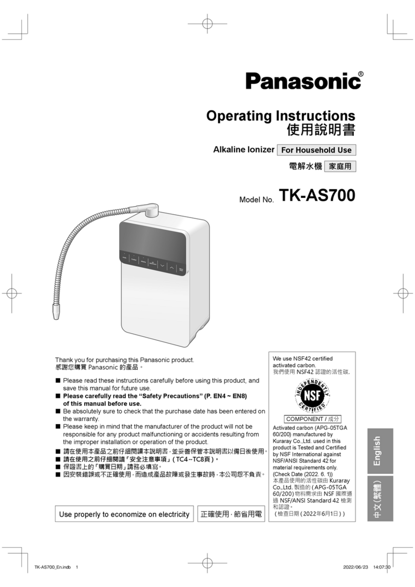 Panasonic TK-AS700 User manual