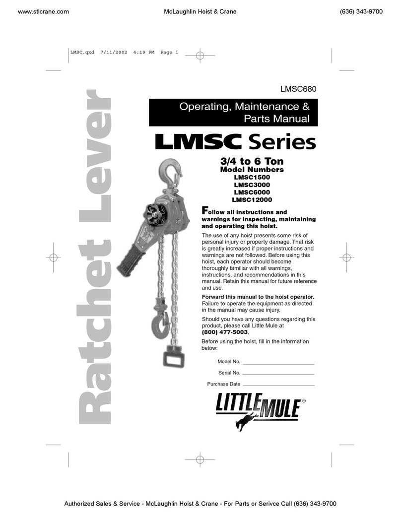 little mule LMSC Series User manual