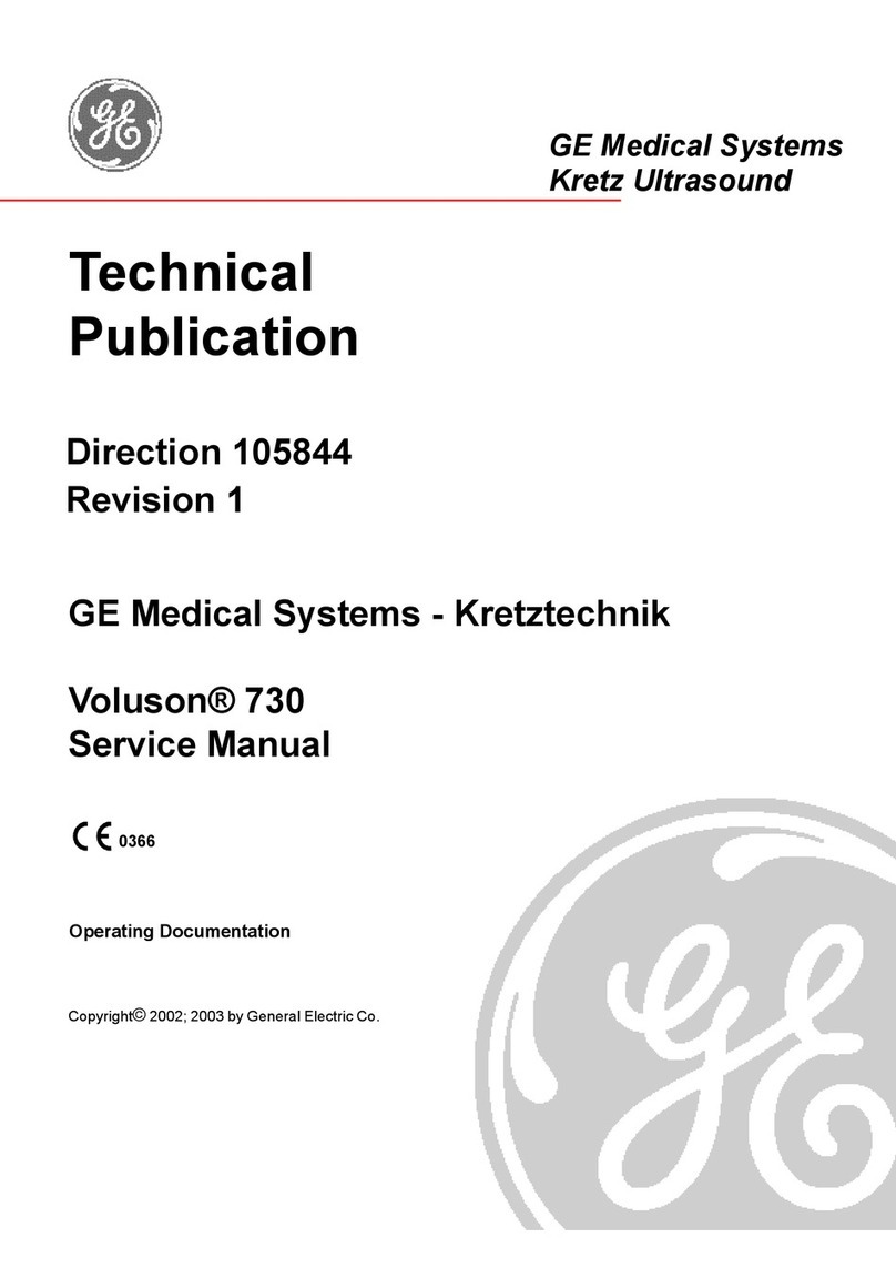GE Voluson 730 User manual