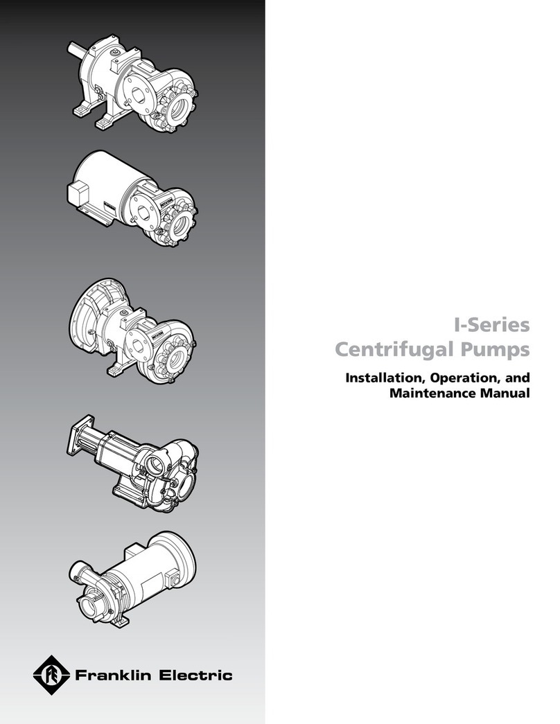Franklin Electric I Series User manual