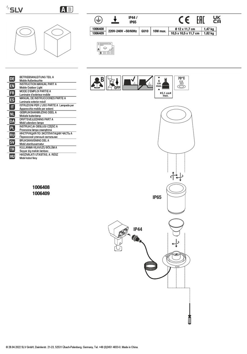 SLV 1006408 instruction manual