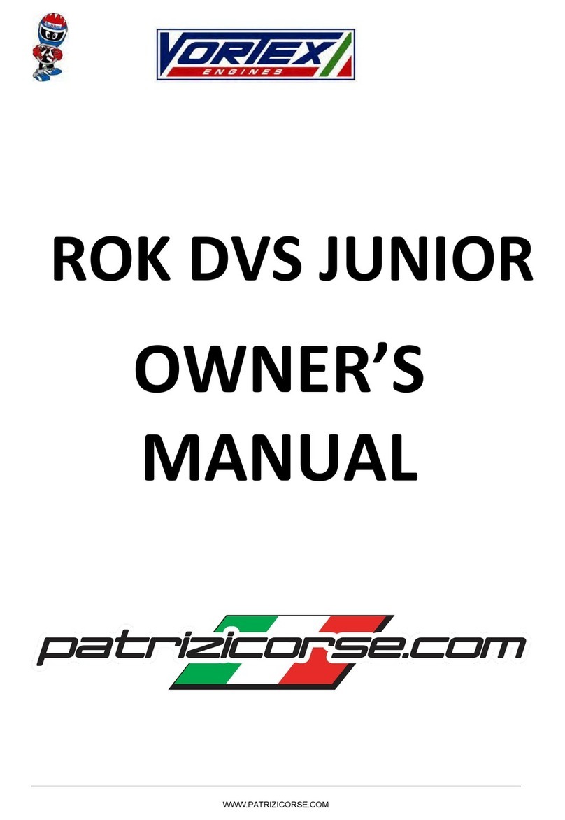 Vortex ROK DVS JUNIOR owner's manual
