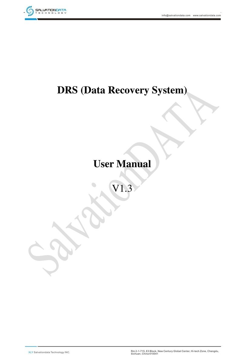SalvationData Data Recovery System user manual