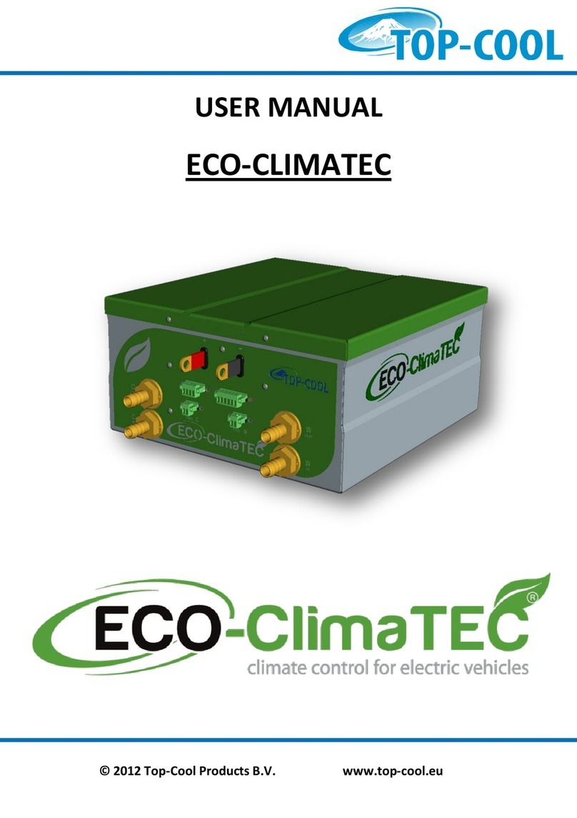 TOP-COOL ECO-CLIMATEC user manual