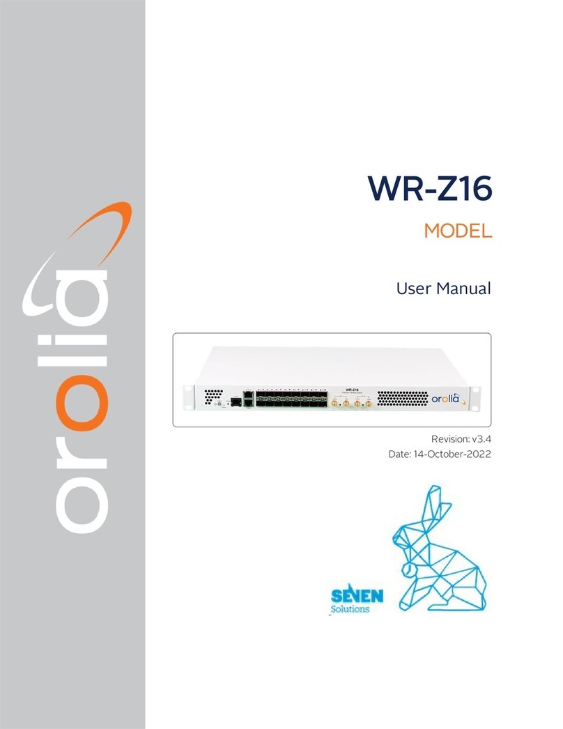 Orolia WR-Z16 user manual