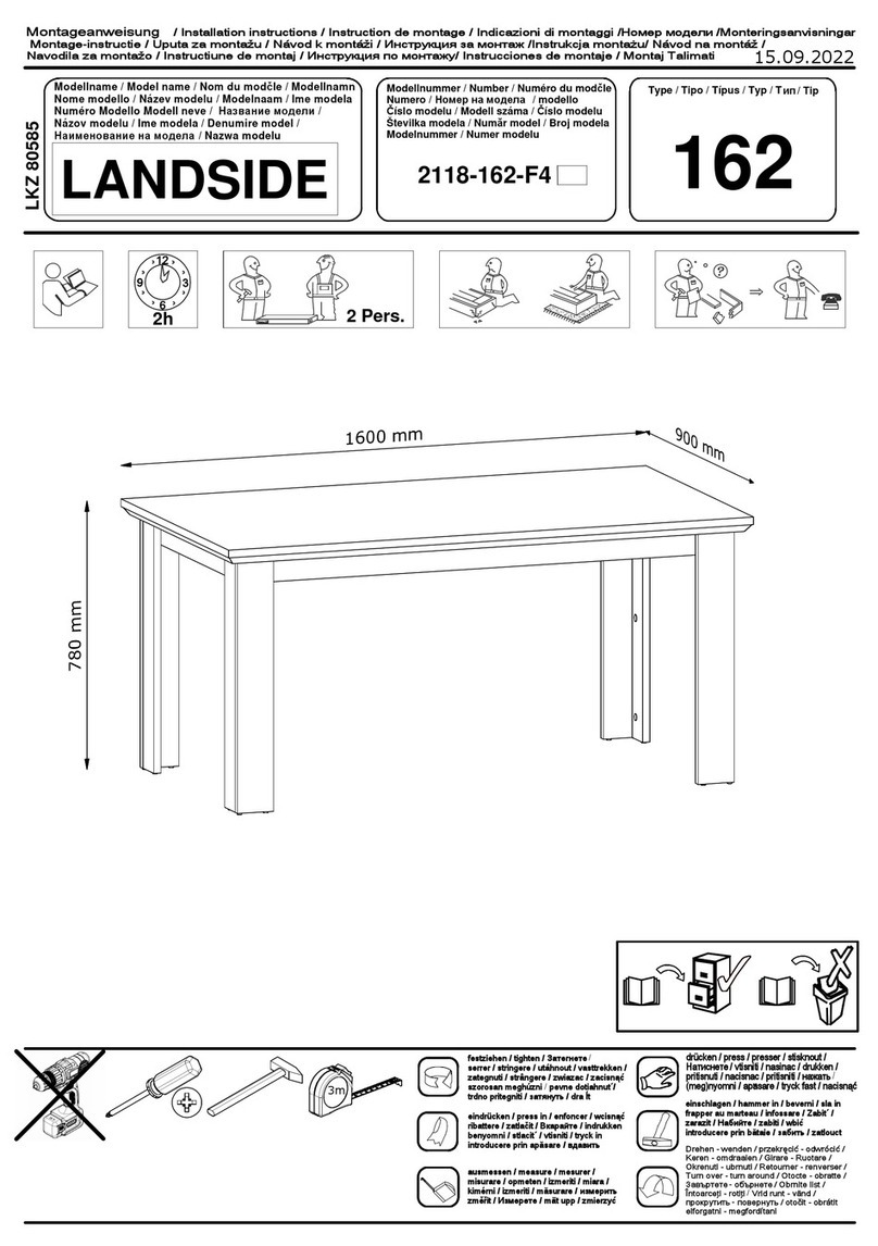 Trendteam LANDSIDE 2118-162-F4 162 User manual