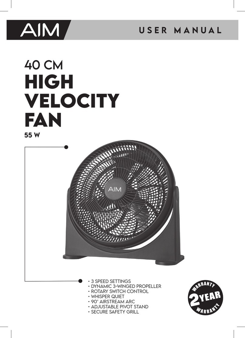 Aim AHV40P User manual