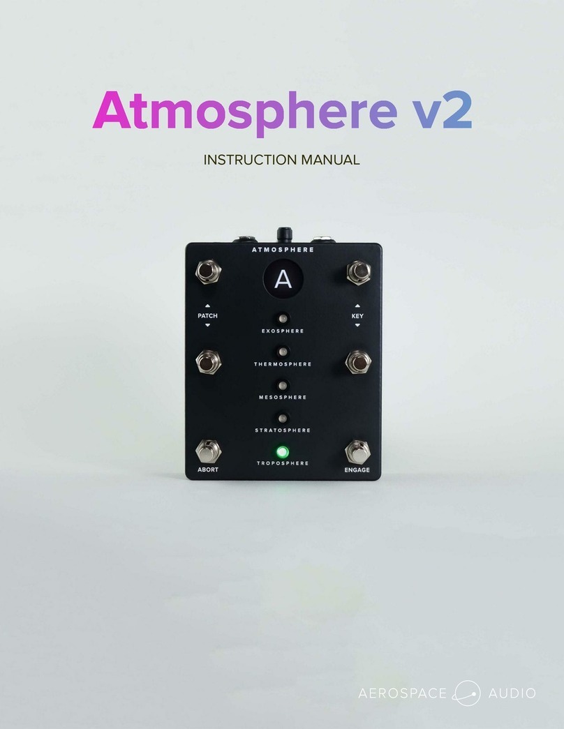 Aerospace Audio Atmosphere v2 instruction manual