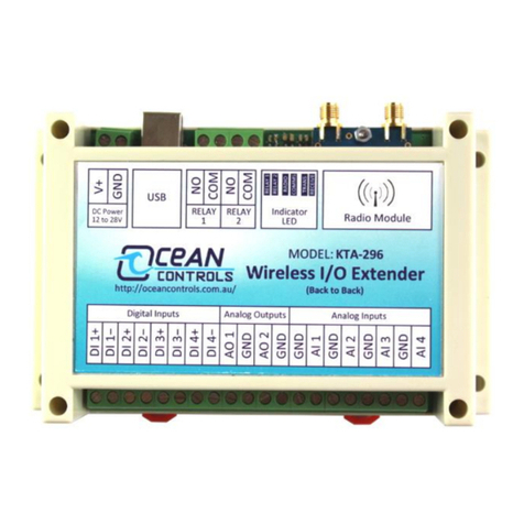 OCEAN CONTROLS KTA-296 quick start guide