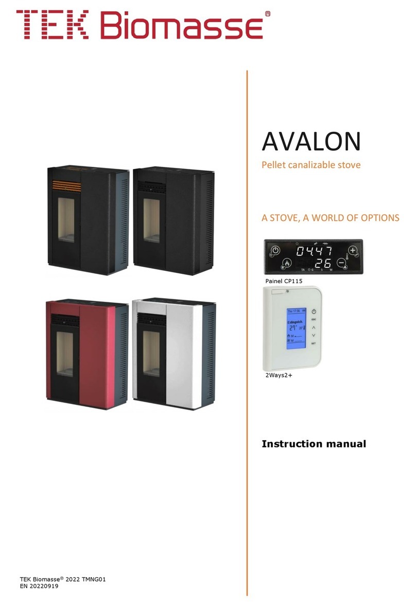 TEK Biomasse AVALON instruction manual