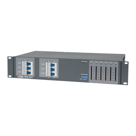 Show Tec MPX-616D User manual