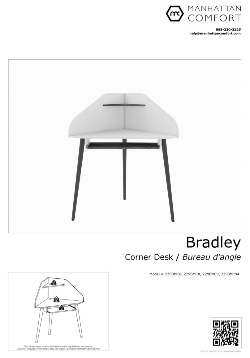 Manhattan Comfort Bradley User manual Manhattan Comfort Bradley User manual