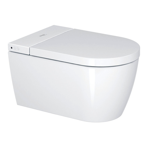 DURAVIT SensoWash Starck f Plus User manual