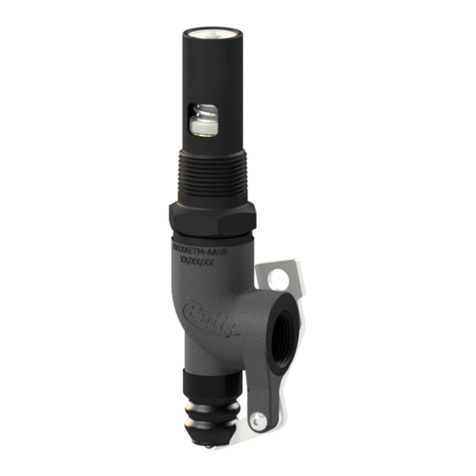 Betts EV1XAETM-AAVB Installation and maintenance manual