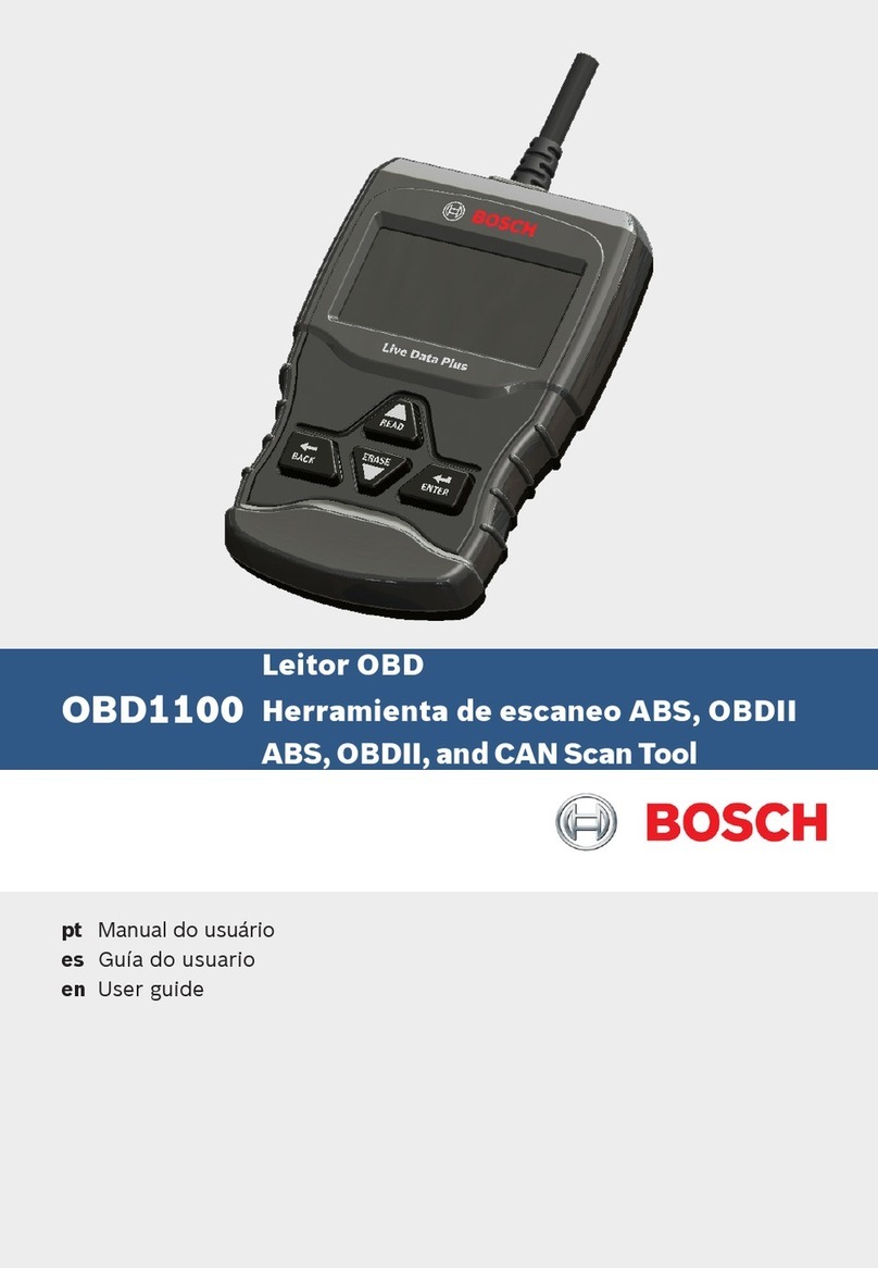 Bosch OBD1100 User manual