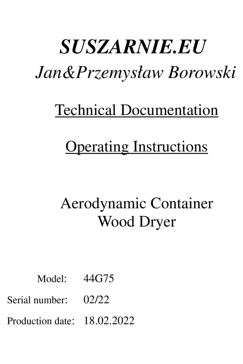 SUSZARNIE 44G75 operating instructions