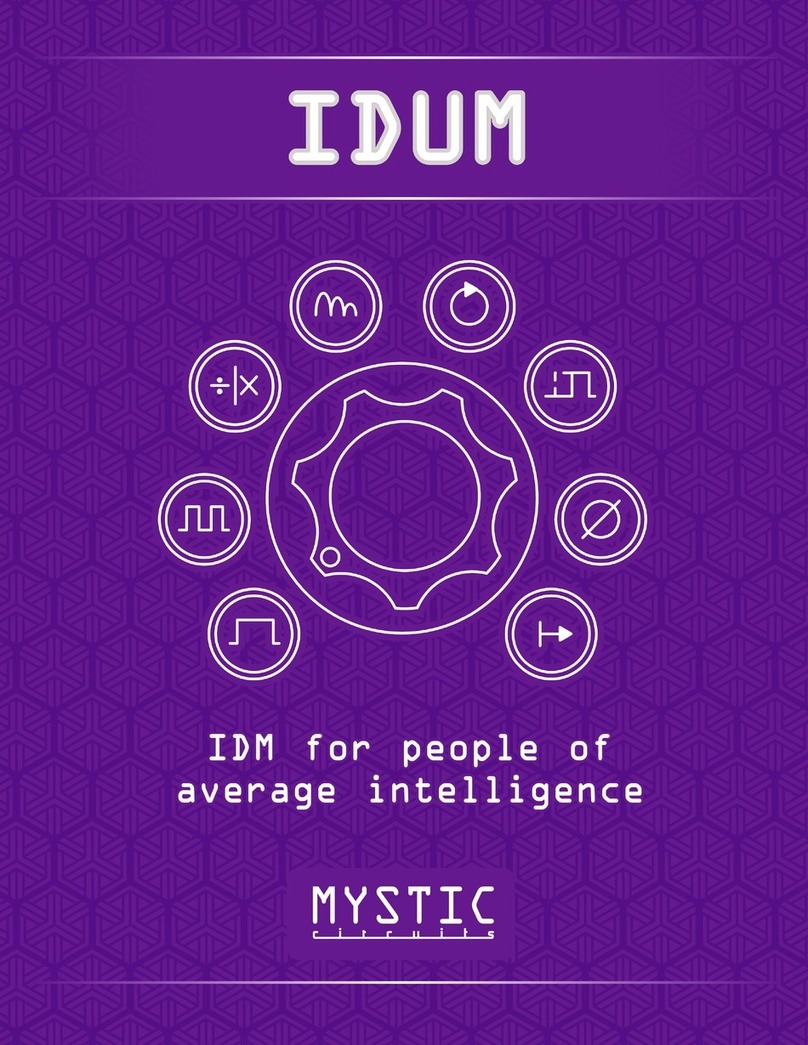 MYSTIC Circuits IDUM User manual