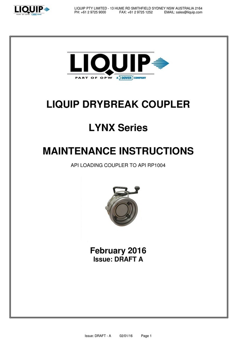 LIQUIP LYNX Series Maintenance Instruction