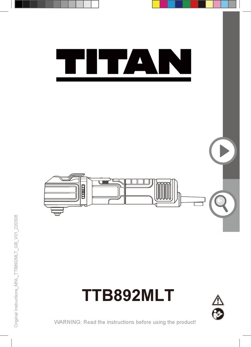 Titan TTB892MLT User manual