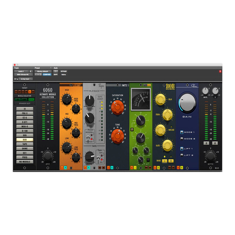 McDSP 6060 User manual