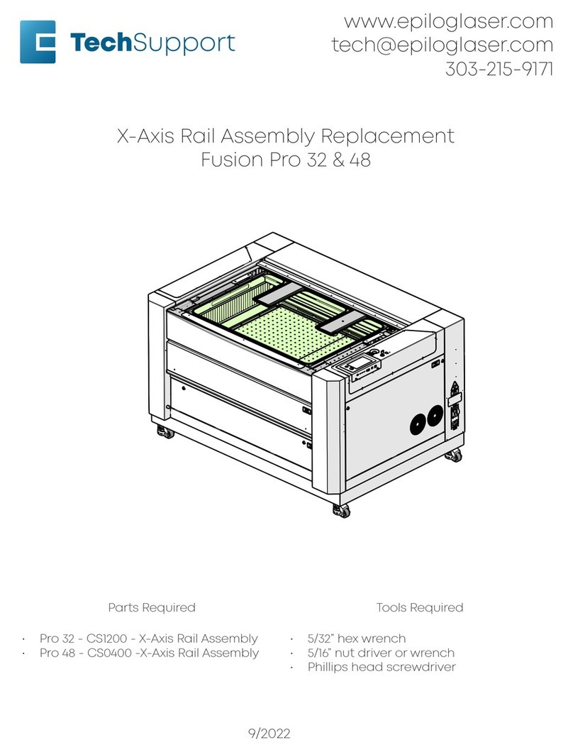 Epilog Laser Fusion Pro 32 Assembly Replacement