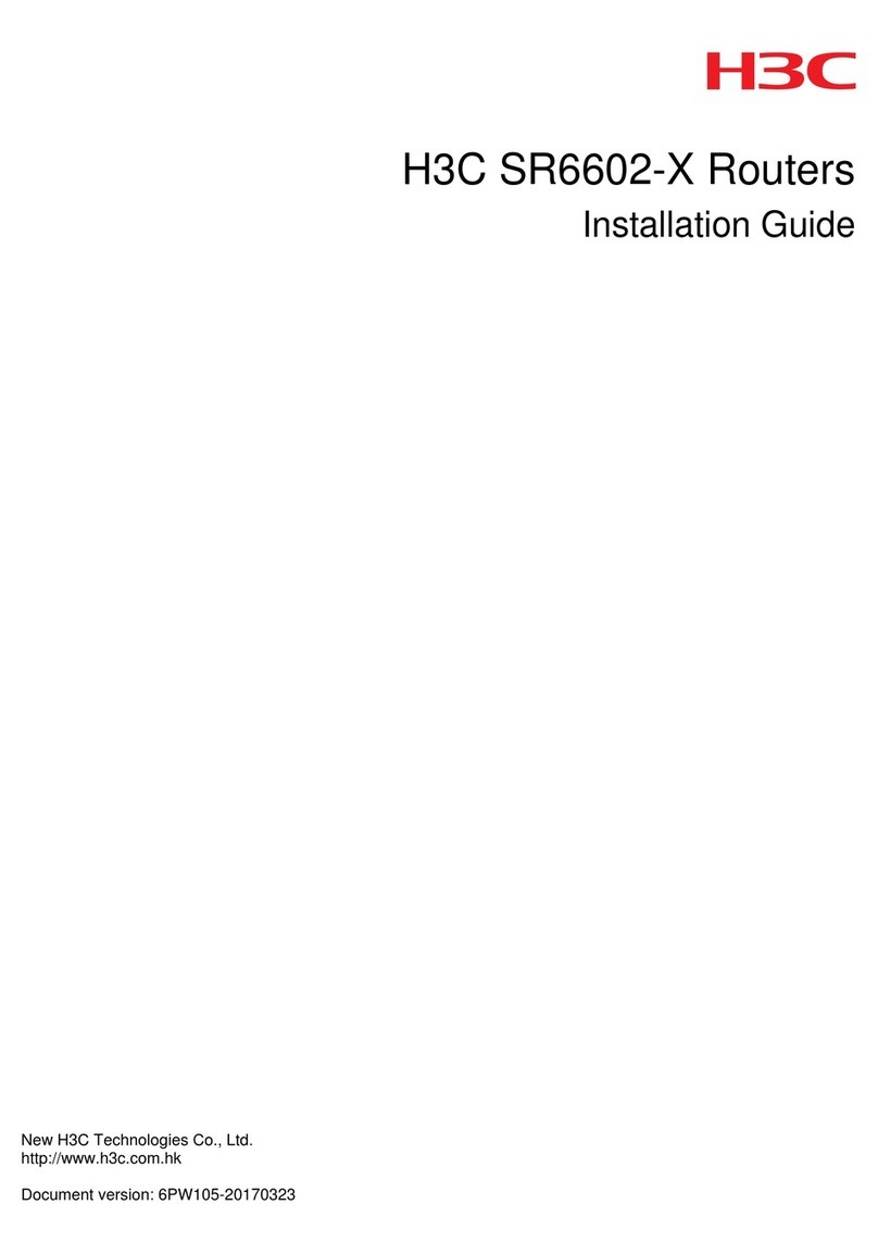 H3C SR6602-X1 User manual