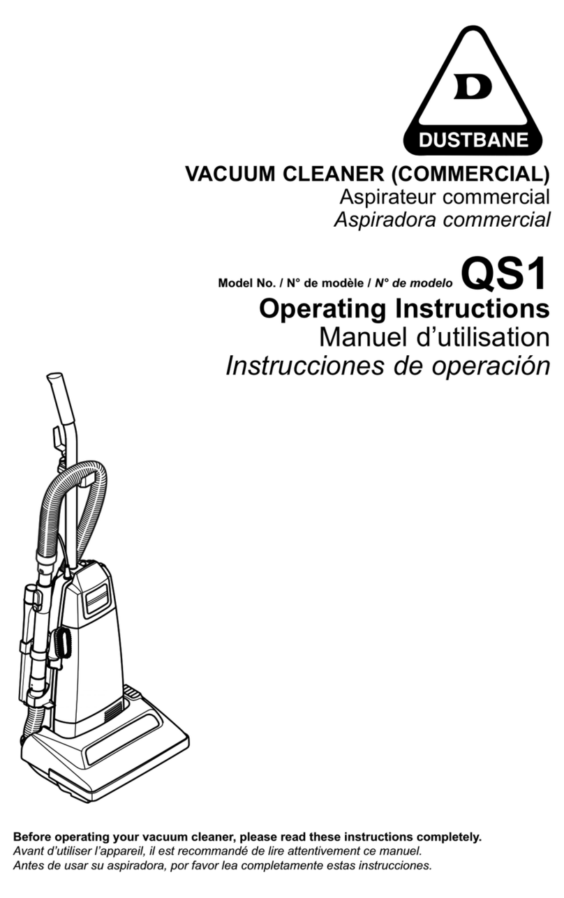 Dustbane QS1 User manual Dustbane QS1 User manual