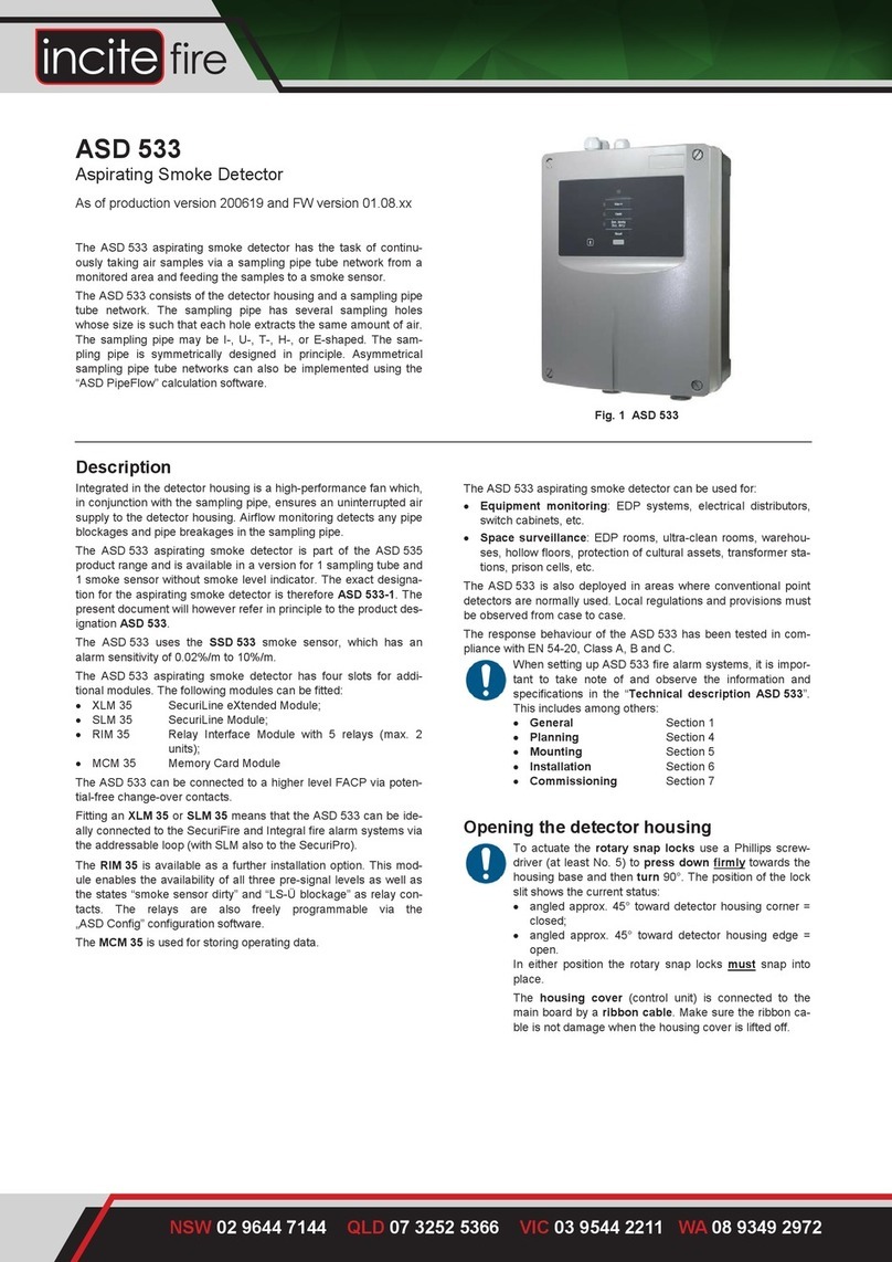 Incite Fire ASD 533 manual