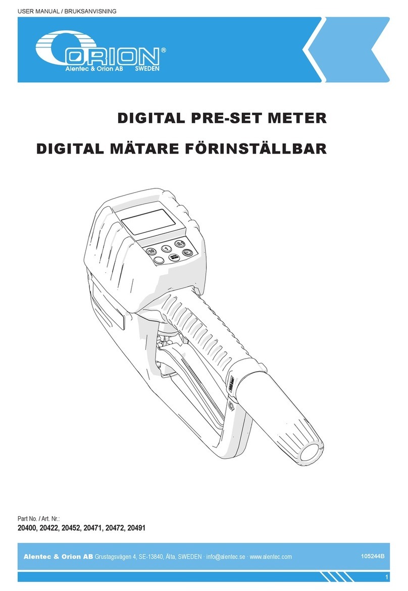 Orion 20400 User manual
