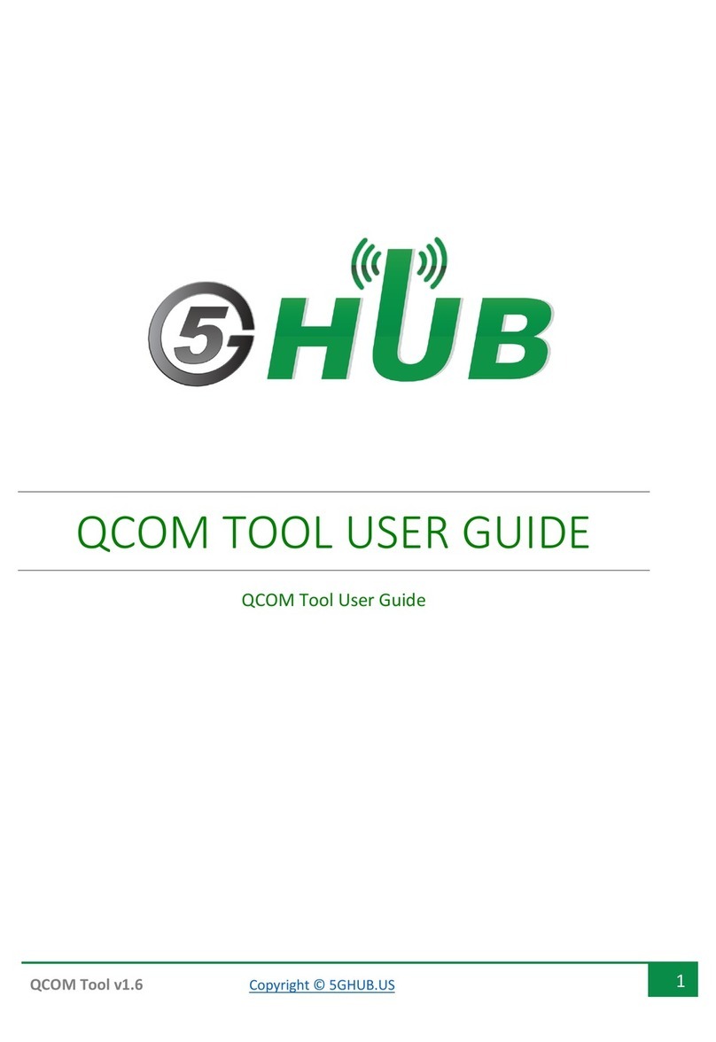 5G HUB QCOM tool User manual